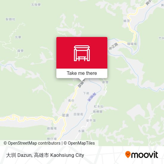 大圳 Dazun map