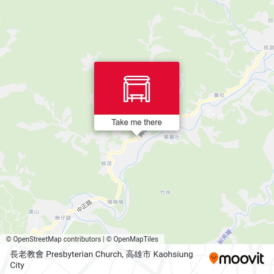 長老教會 Presbyterian Church map