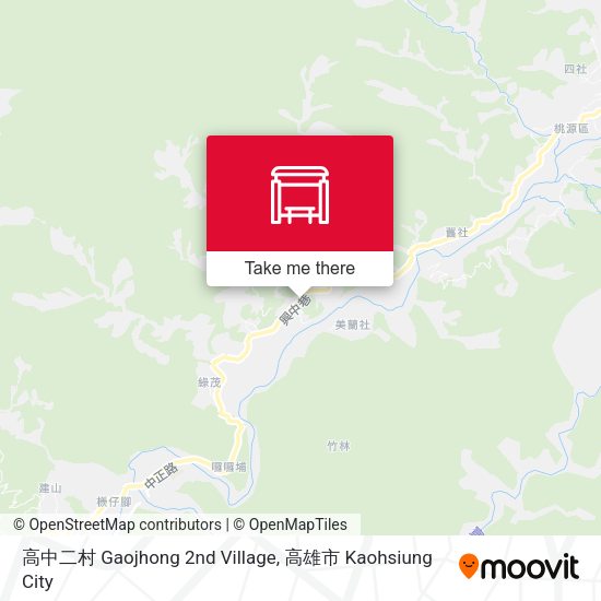 高中二村 Gaojhong 2nd Village map