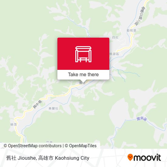 舊社 Jioushe map