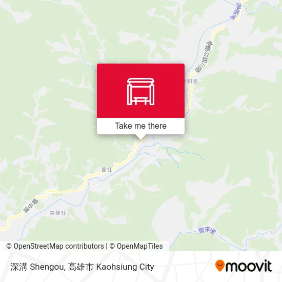 深溝 Shengou地圖