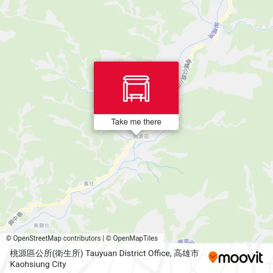 桃源區公所(衛生所) Tauyuan District Office地圖
