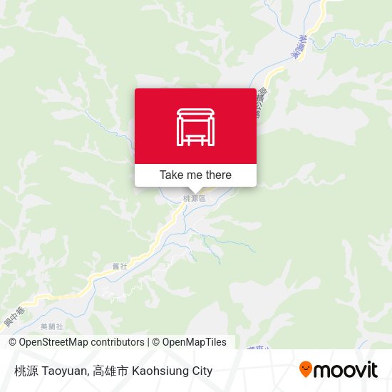 桃源 Taoyuan map