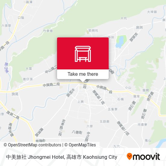 中美旅社 Jhongmei Hotel map