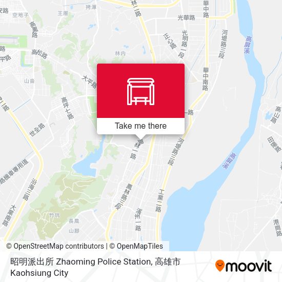 昭明派出所 Zhaoming Police Station map