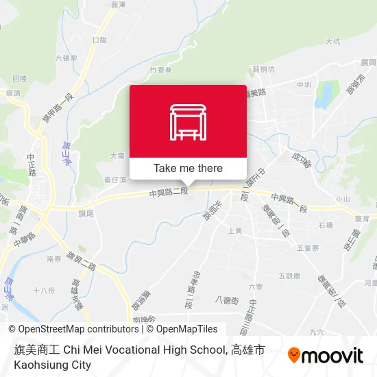 旗美商工 Chi Mei Vocational High School地圖