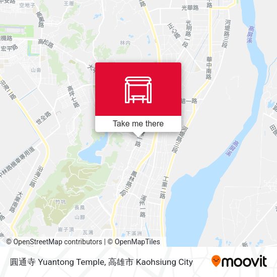 圓通寺 Yuantong Temple地圖