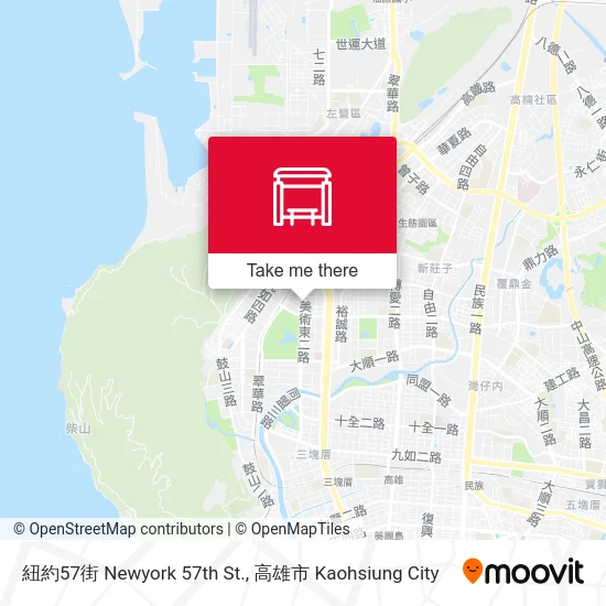 紐約57街 Newyork 57th St.地圖