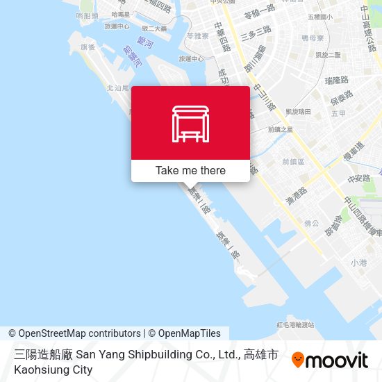 三陽造船廠 San Yang Shipbuilding Co., Ltd. map