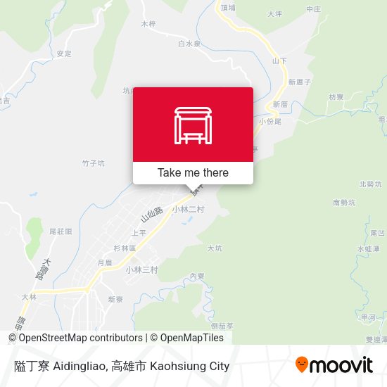 隘丁寮 Aidingliao地圖