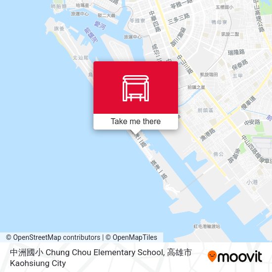 中洲國小 Chung Chou Elementary School map