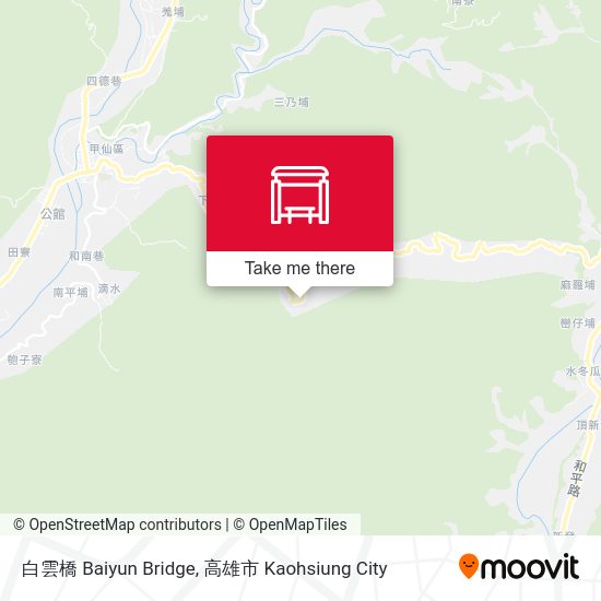 白雲橋 Baiyun Bridge map