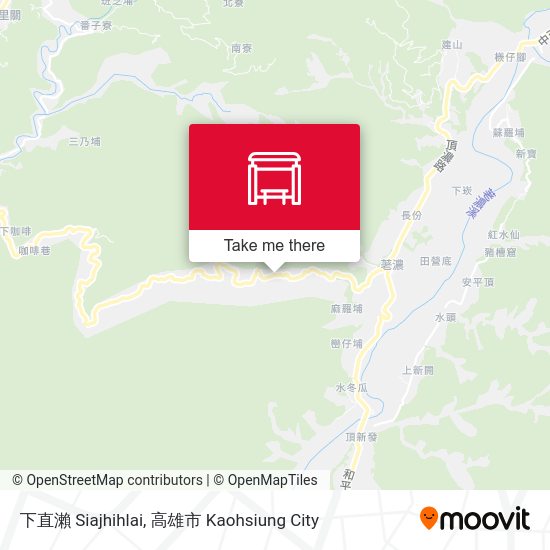下直瀨 Siajhihlai地圖