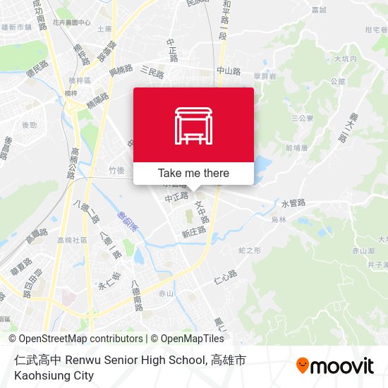 仁武高中 Renwu Senior High School map