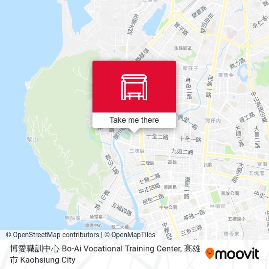 博愛職訓中心 Bo-Ai Vocational Training Center地圖