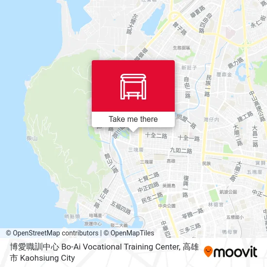 博愛職訓中心 Bo-Ai Vocational Training Center地圖