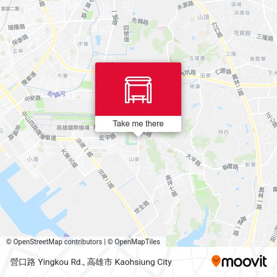 營口路 Yingkou Rd. map