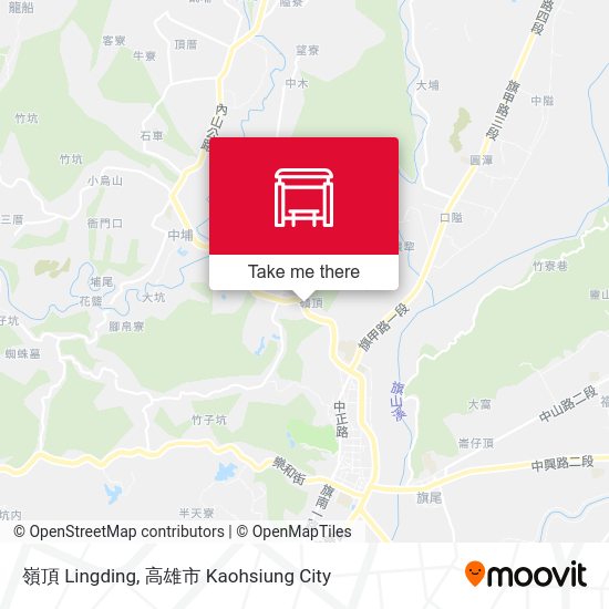 嶺頂 Lingding map