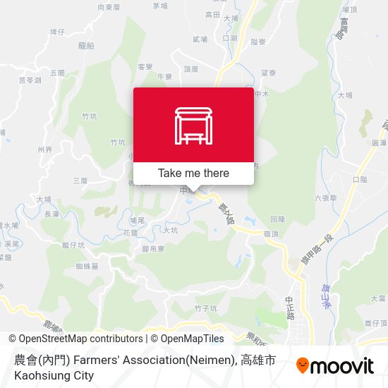 農會(內門) Farmers' Association(Neimen) map