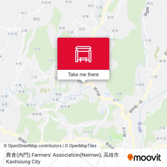 農會(內門) Farmers' Association(Neimen)地圖