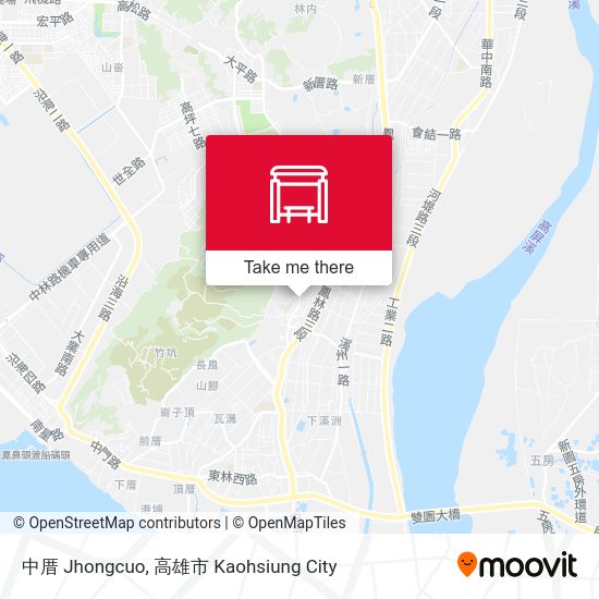中厝 Jhongcuo地圖