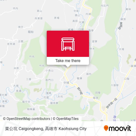 菜公坑 Caigongkeng map