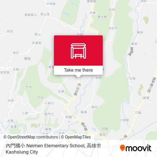 內門國小 Neimen Elementary School map