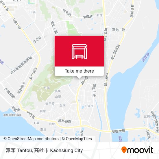 潭頭 Tantou map