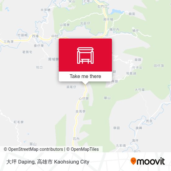 大坪 Daping map