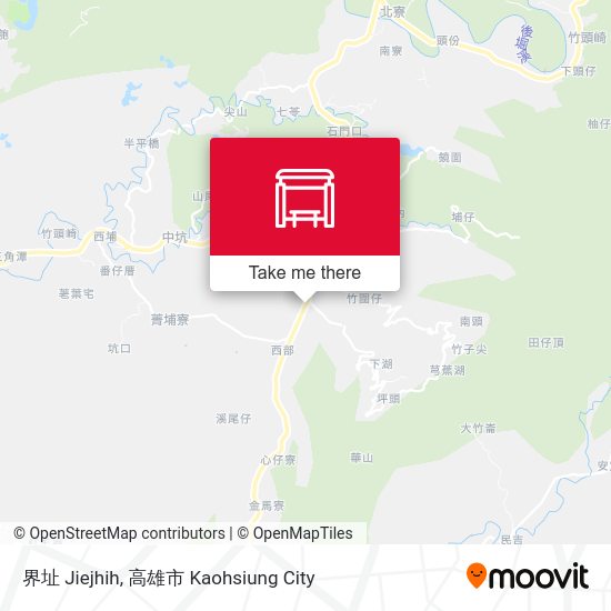 界址 Jiejhih map