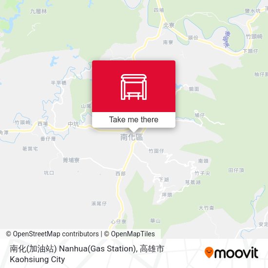 南化(加油站) Nanhua(Gas Station) map