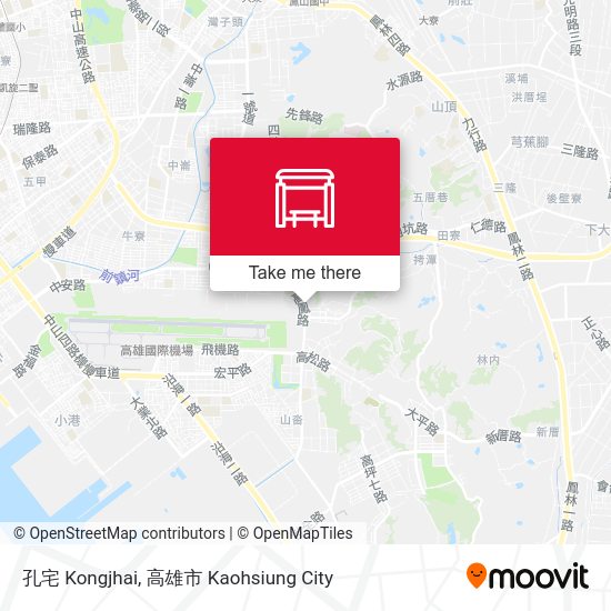 孔宅 Kongjhai map