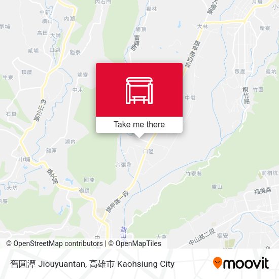 舊圓潭 Jiouyuantan map