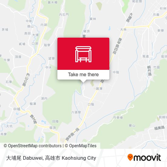 大埔尾 Dabuwei地圖