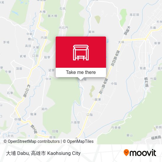 大埔 Dabu map