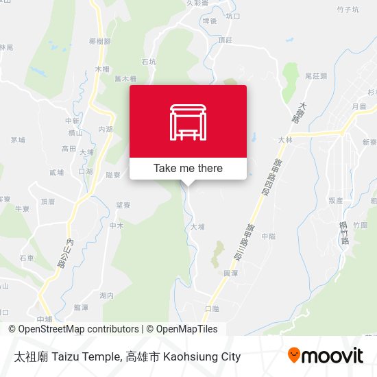 太祖廟 Taizu Temple地圖