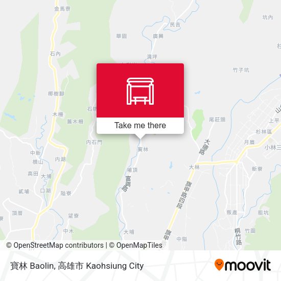寶林 Baolin map