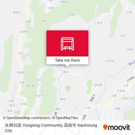 永興社區 Yongsing Community map