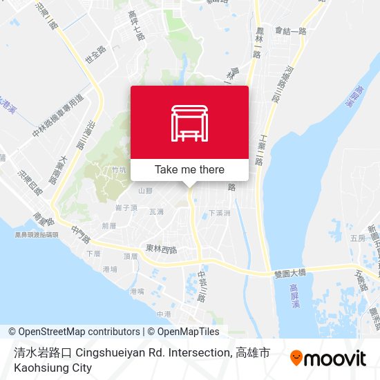 清水岩路口 Cingshueiyan Rd. Intersection地圖