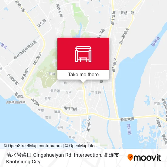 清水岩路口 Cingshueiyan Rd. Intersection地圖