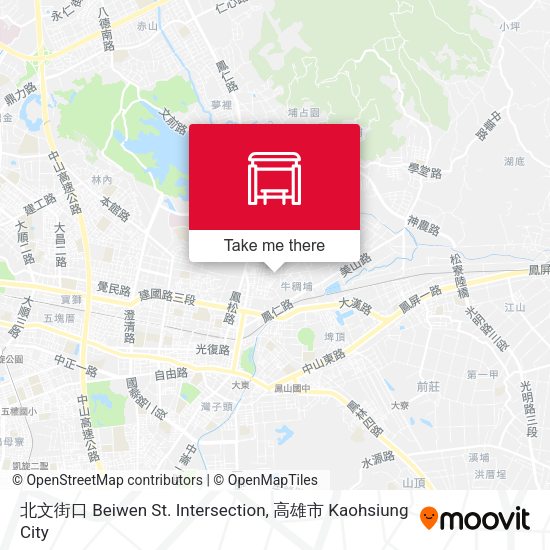 北文街口 Beiwen St. Intersection地圖
