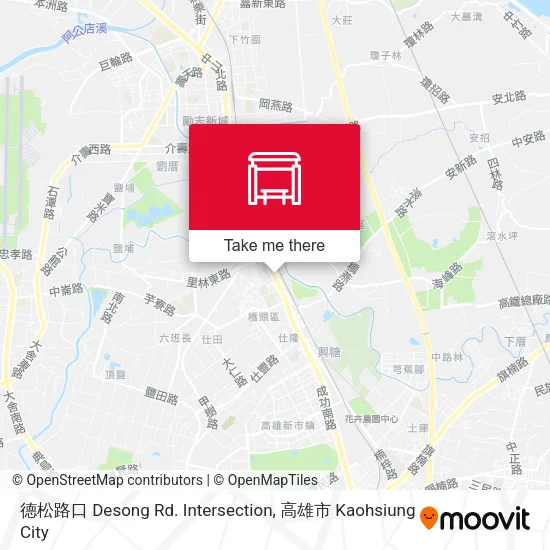 德松路口 Desong Rd. Intersection地圖