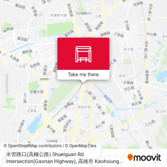 水管路口(高楠公路) Shueiguan Rd. Intersection(Gaonan Highway)地圖