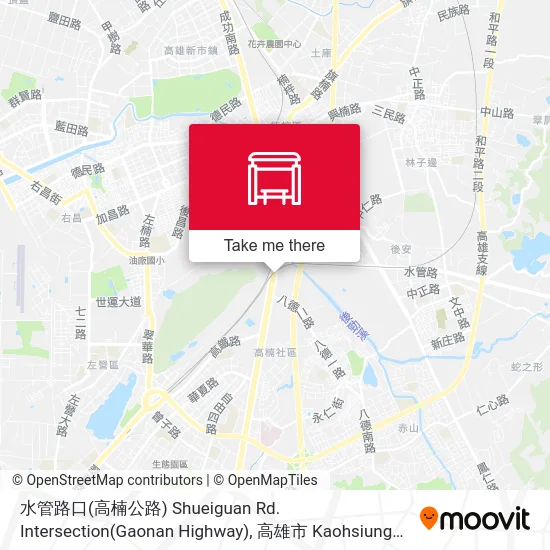 水管路口(高楠公路) Shueiguan Rd. Intersection(Gaonan Highway) map