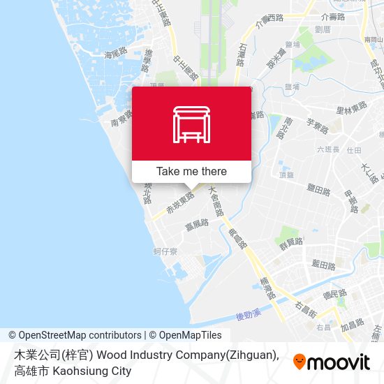 木業公司(梓官) Wood Industry Company(Zihguan)地圖