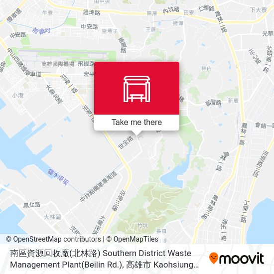 南區資源回收廠(北林路) Southern District Waste Management Plant(Beilin Rd.)地圖