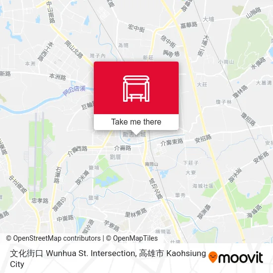 文化街口 Wunhua St. Intersection地圖