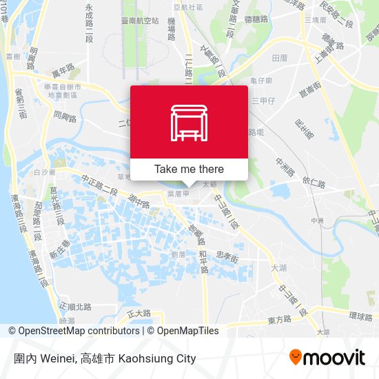 圍內 Weinei map
