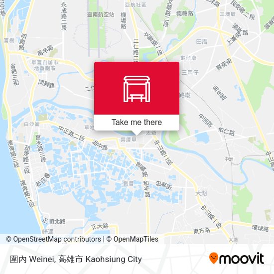 圍內 Weinei map