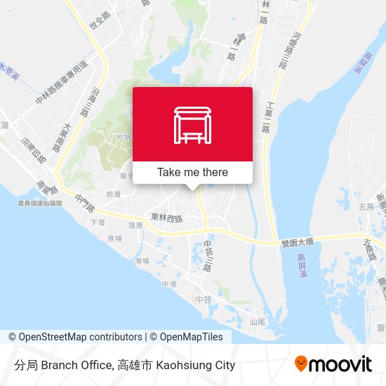 分局 Branch Office map